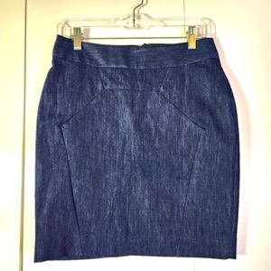Anthropologie Denim Skirt size 2